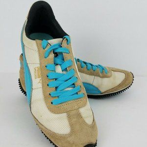 Puma Speeder Casual Retro Mesh Leather Sneakers